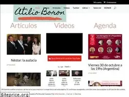 Sites similar to atilioboron.com.ar
