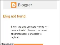 Sites similar to atinaninguncesi.blogspot.com
