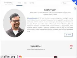 Sites similar to atishay.me