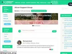 Sites similar to ativan.supportgroups.com
