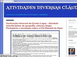 Sites similar to atividadesdiversasclaudia.blogspot.com