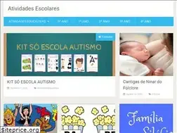 Sites similar to atividadesescolares.com.br