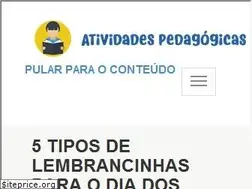 Sites similar to atividadespedagogicas.net