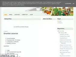 Sites similar to atkinsdietmenus.blogspot.com