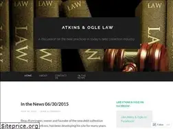 Sites similar to atkinsoglelaw.wordpress.com