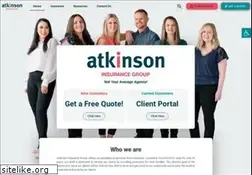 Sites similar to atkinsoninsurancegroup.com