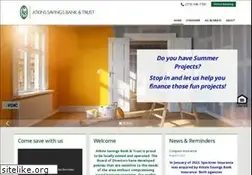 Sites similar to atkinssavingsbank.com