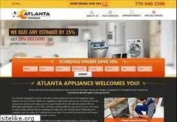 Sites similar to atlantaappliance.com