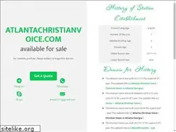 Sites similar to atlantachristianvoice.com