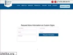 Sites similar to atlantacustomsigns.com