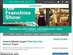Sites similar to atlantafranchiseshow.com