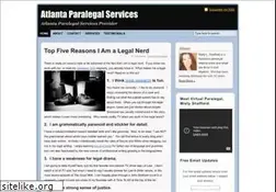 Sites similar to atlantaparalegalservices.com