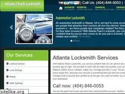 Sites similar to atlantapeachlocksmith.com