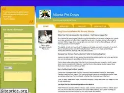 Sites similar to atlantapetdoors.com