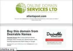 Sites similar to atlantapost.com