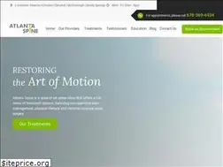 Sites similar to atlantaspineclinic.com
