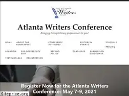 Sites similar to atlantawritersconference.com