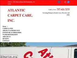 Sites similar to atlanticcarpetcare.net