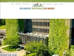 Sites similar to atlanticfestivalofmusic.ca