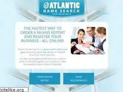 Sites similar to atlanticnamesearch.ca
