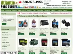 Sites similar to atlanticpondsupply.ca