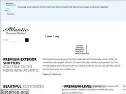 Sites similar to atlanticpremiumshutters.com
