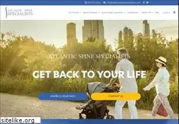 Sites similar to atlanticspinespecialists.com