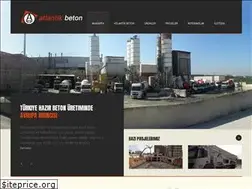Sites similar to atlantikbeton.com.tr