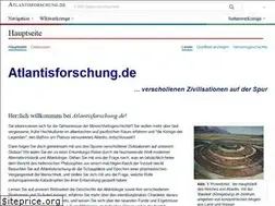 Sites similar to atlantisforschung.de