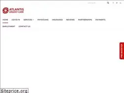 Sites similar to atlantisurgentcare.com