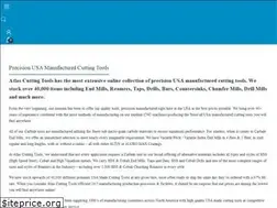 Sites similar to atlascuttingtools.com