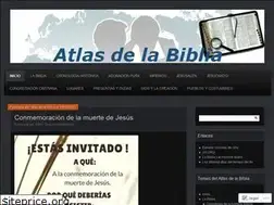 Sites similar to atlasdelabiblia.wordpress.com