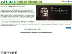 Sites similar to atlasofhumanevolution.com