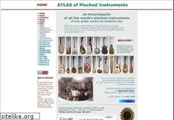 Sites similar to atlasofpluckedinstruments.com