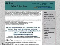 Sites similar to atlastsalondayspa.com