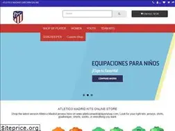 Sites similar to atleticomadridplayershop.com