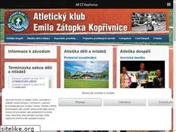 Sites similar to atletikakoprivnice.cz