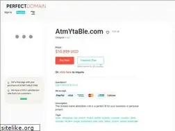 Sites similar to atmytable.com