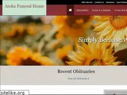 Sites similar to atokafuneralhome.com