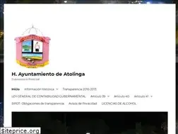 Sites similar to atolinga.gob.mx