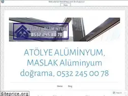 Sites similar to atolyealuminyummaslak.wordpress.com