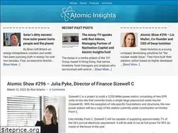 Sites similar to atomicinsights.com