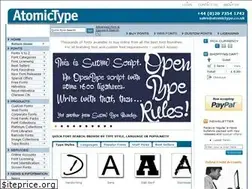 Sites similar to atomictype.co.uk