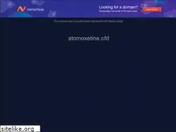 Sites similar to atomoxetine.cfd