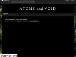 Sites similar to atomsandvoid.com