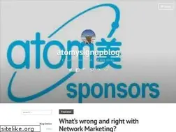 Sites similar to atomysignupblog.wordpress.com