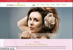 Sites similar to atouchofambiance.com