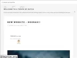 Sites similar to atouchofdutch.com.au