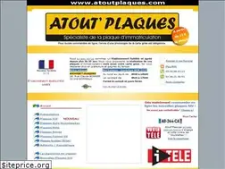 Sites similar to atoutplaques.com