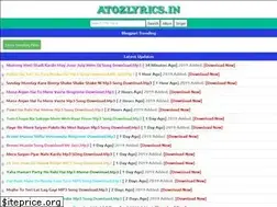 Sites similar to atozlyrics.in